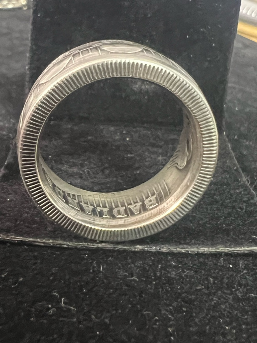.999 BADLANDS BULLION 1oz RING. COIN RING - Picture 7 of 12